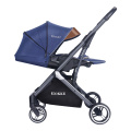 Luxus Sonnenblende Verdeck Kinderwagen Abnehmbarer Kinderwagen Kinderwagen mit waschbarem Sitzkissen